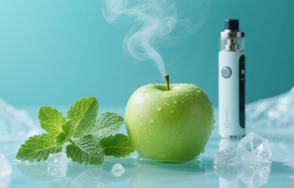 Boccata d'Estate: Il Potere Rinfrescante di Mela Verde e Menta nell&rsquo;E-Smoke